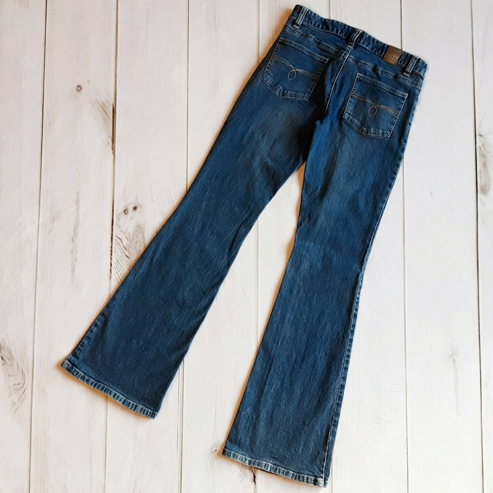 TILT Vintage Medium-Dark Wash Flare Jeans Size 3 Regular - Picture 3 of 12